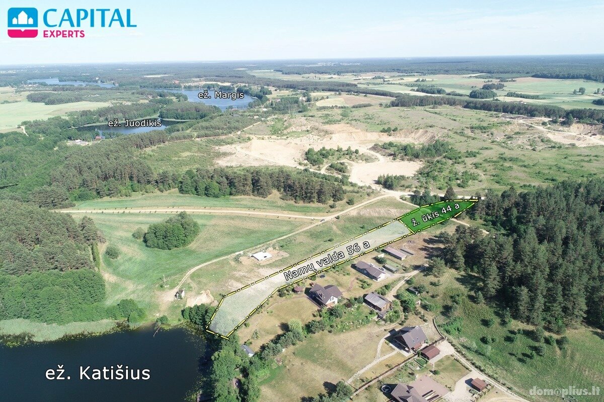 Land for sale Trakų rajono sav., Katišiuose