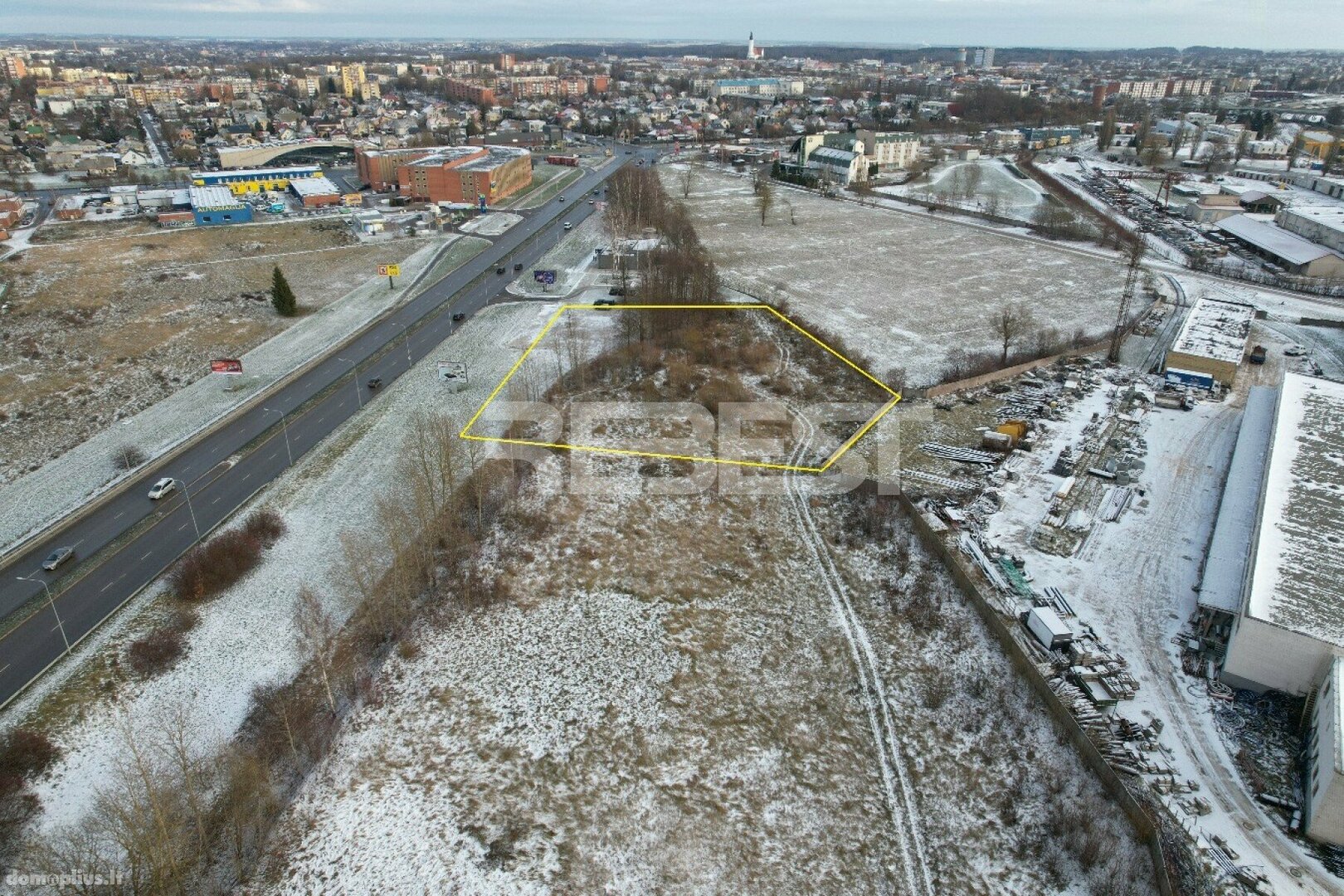Parduodamas sklypas Šiauliuose, Centre, Žemaitės g.