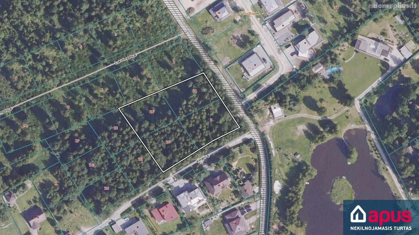 Parduodamas sklypas Vilniaus rajono sav., Avižieniuose, Vingio g.