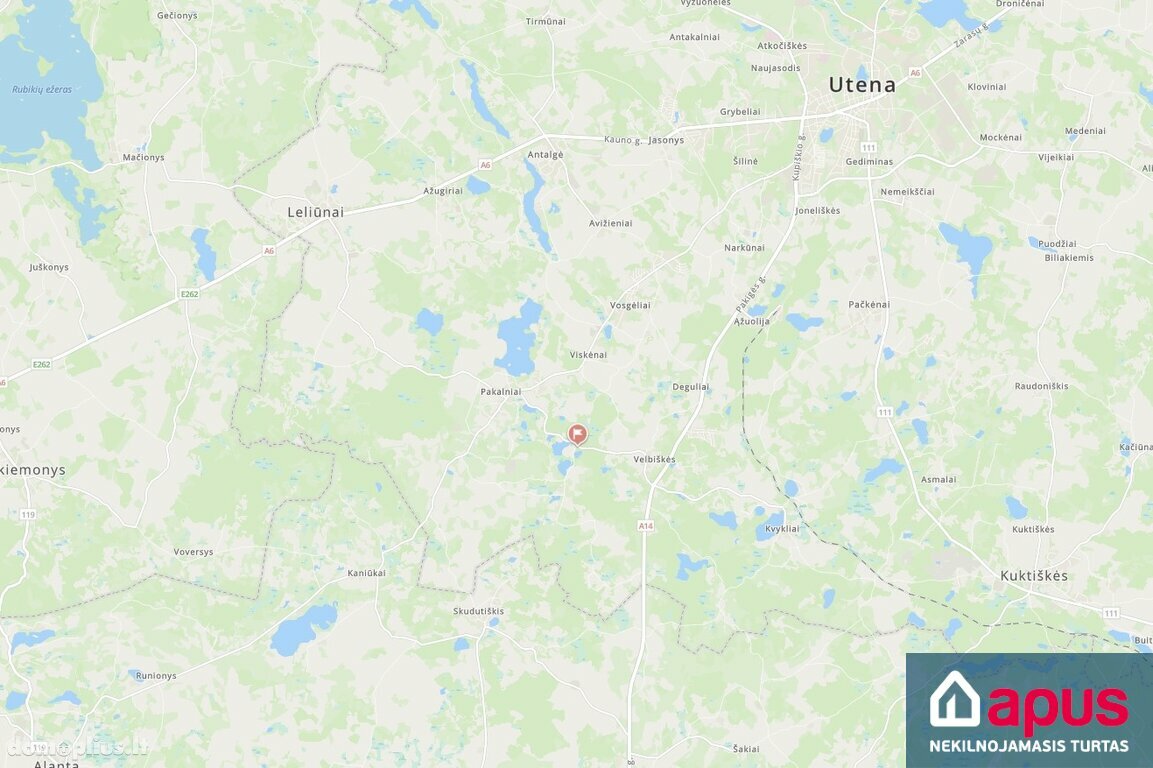 Parduodamas sklypas Utenos rajono sav., Pakalniuose