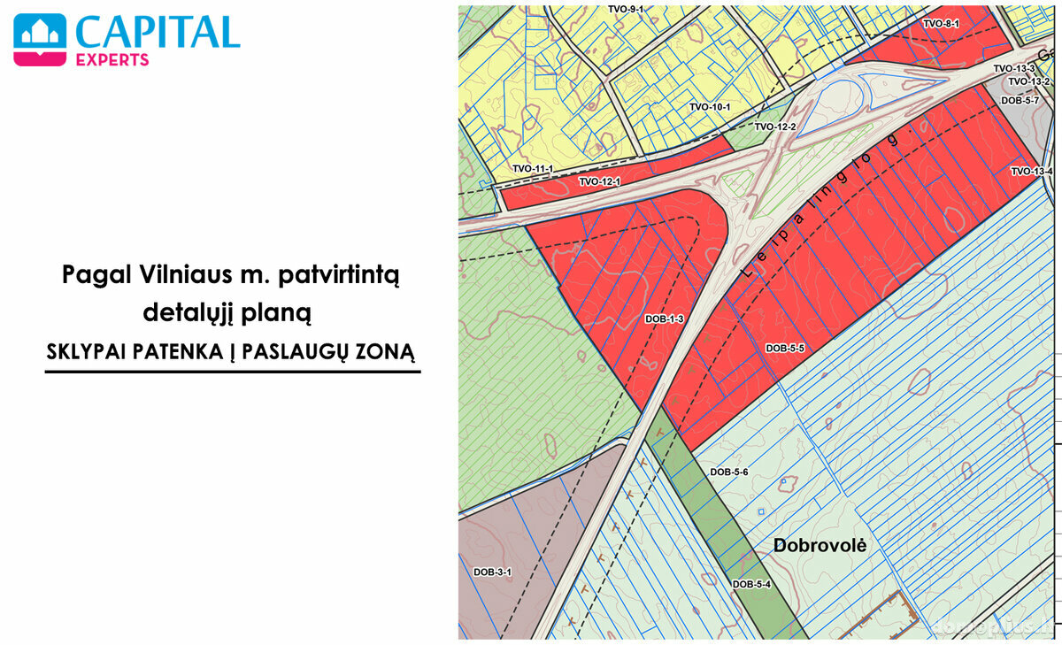 Land for sale Vilniuje, Trakų Vokė