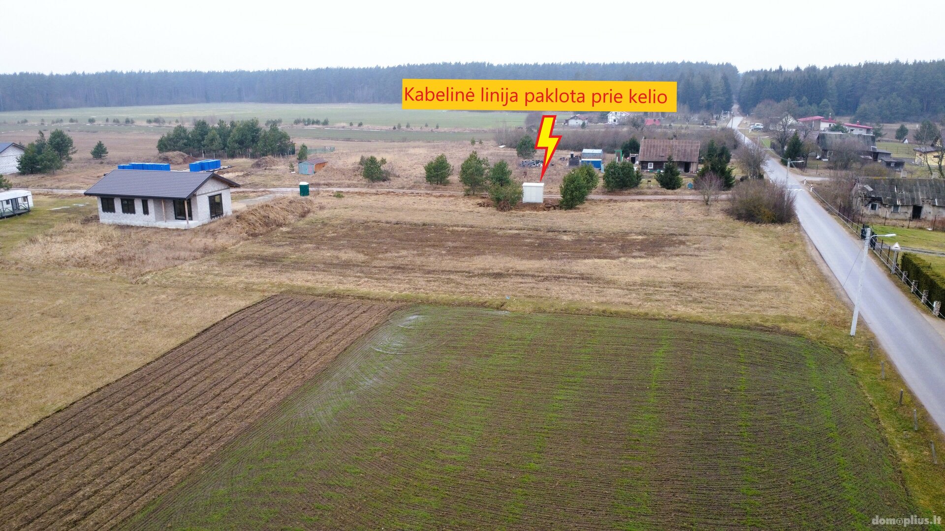 Parduodamas sklypas Vilniaus rajono sav., Skurbutėnuose, Jano Hopkos g.