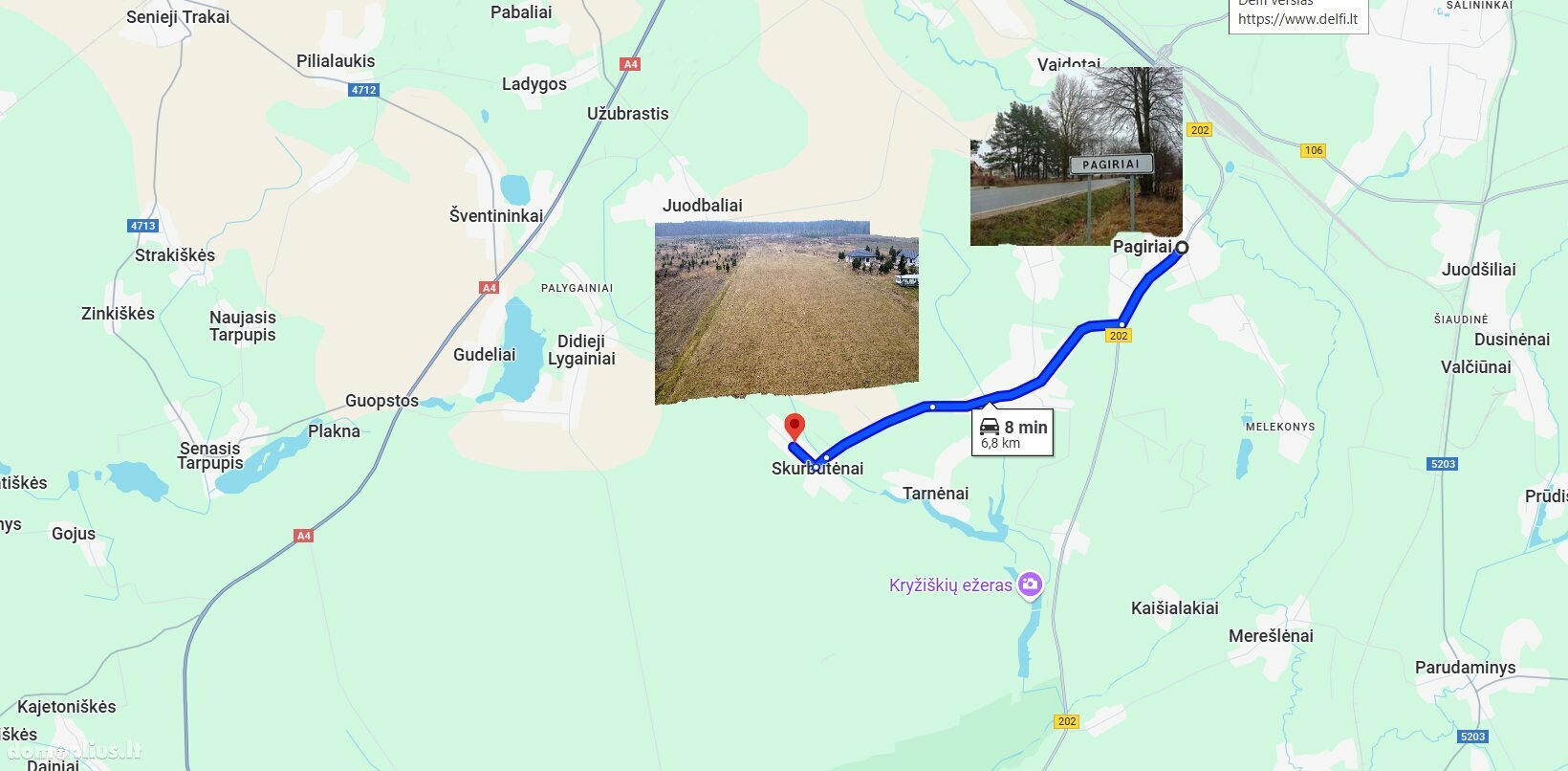 Parduodamas sklypas Vilniaus rajono sav., Skurbutėnuose, Jano Hopkos g.