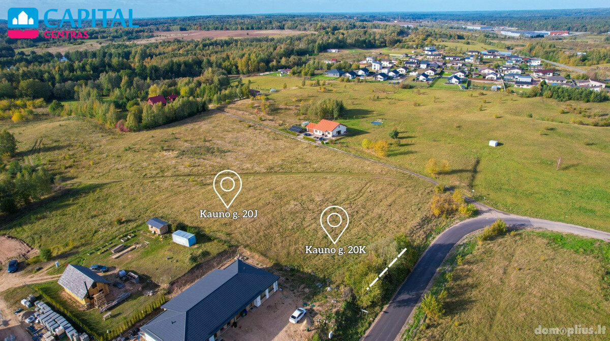 Parduodamas sklypas Trakų rajono sav., Kariotiškėse, Kauno g.