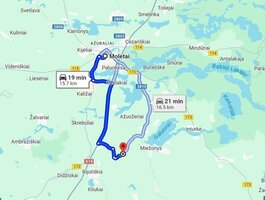 Участок Molėtų rajono sav., Vymančiuose