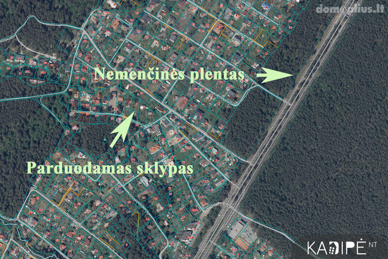 Участок Vilniuje, Turniškėse, Smėlynės Sodų 4-oji g.