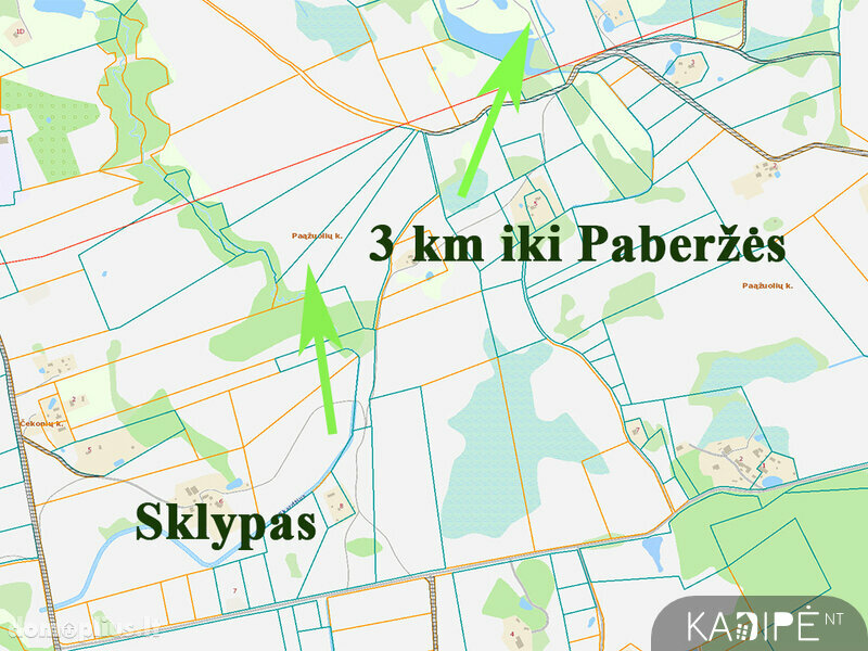 Land for sale Vilniaus rajono sav.