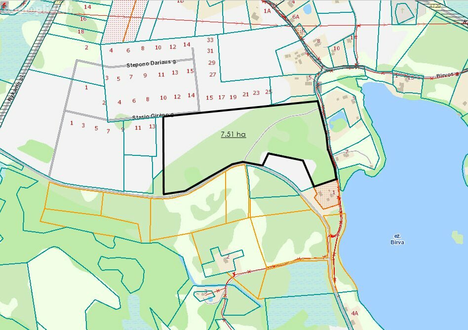 Parduodamas sklypas Trakų rajono sav., Raudonė I
