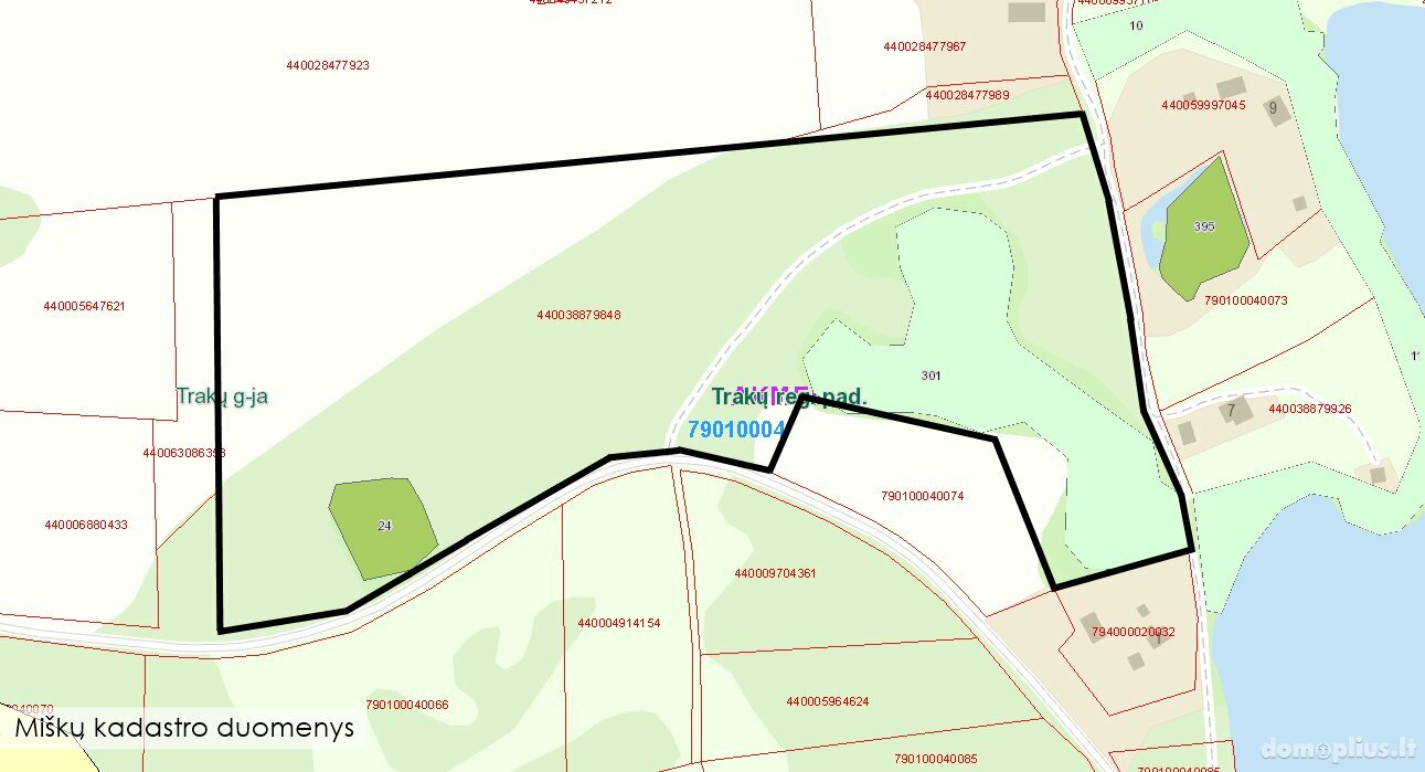 Parduodamas sklypas Trakų rajono sav., Raudonė I