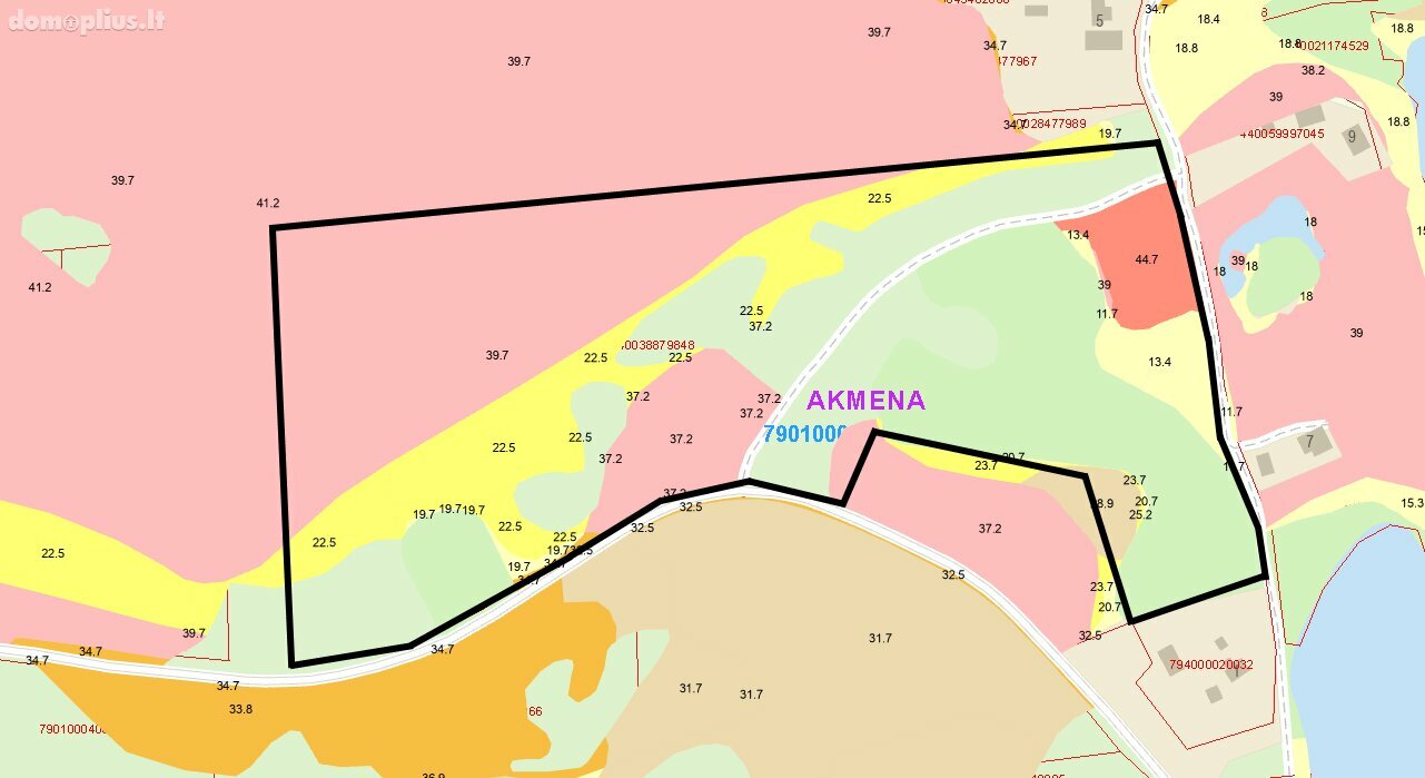 Parduodamas sklypas Trakų rajono sav., Raudonė I
