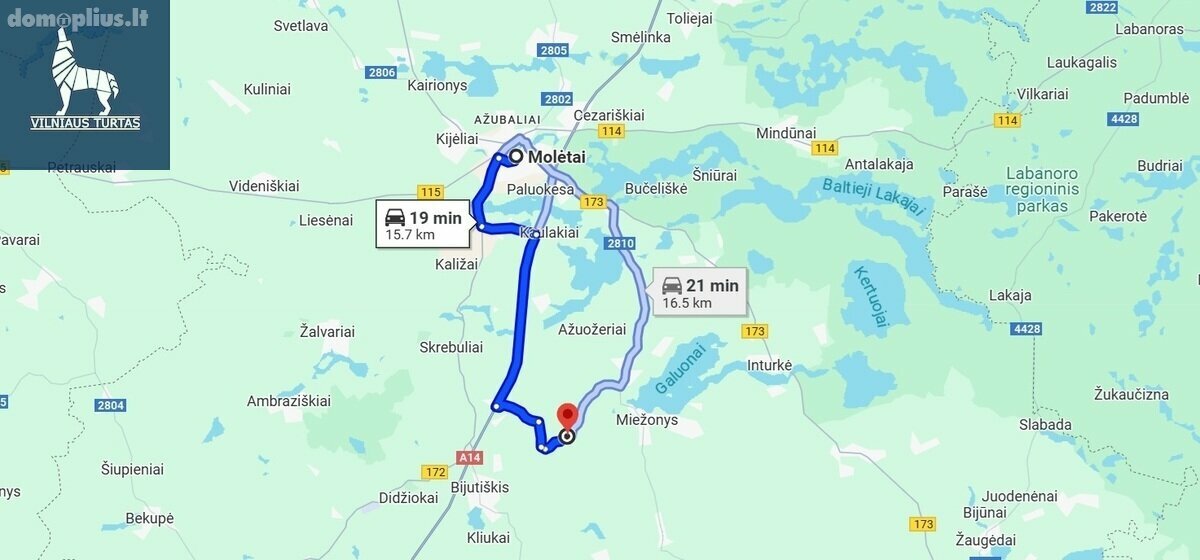 Parduodamas sklypas Molėtų rajono sav., Vymančiuose