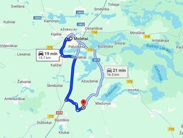 Участок Molėtų rajono sav., Vymančiuose