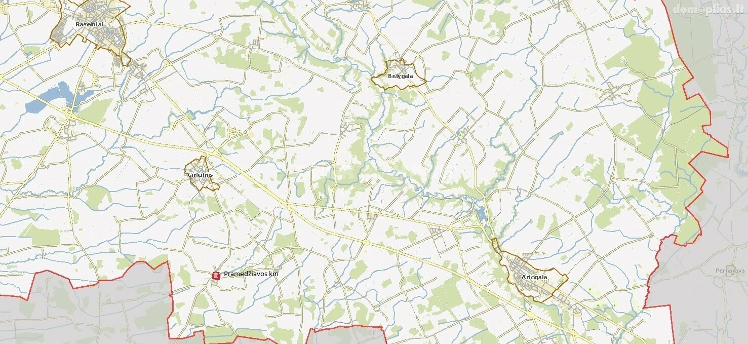 Parduodamas sklypas Raseinių rajono sav., Pramedžiavoje