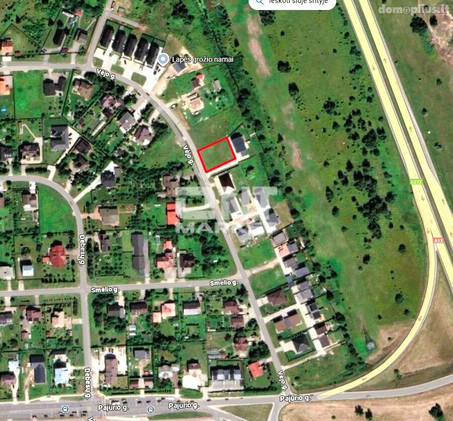 Parduodamas sklypas Klaipėdoje, Tauralaukyje, Vėjo g.