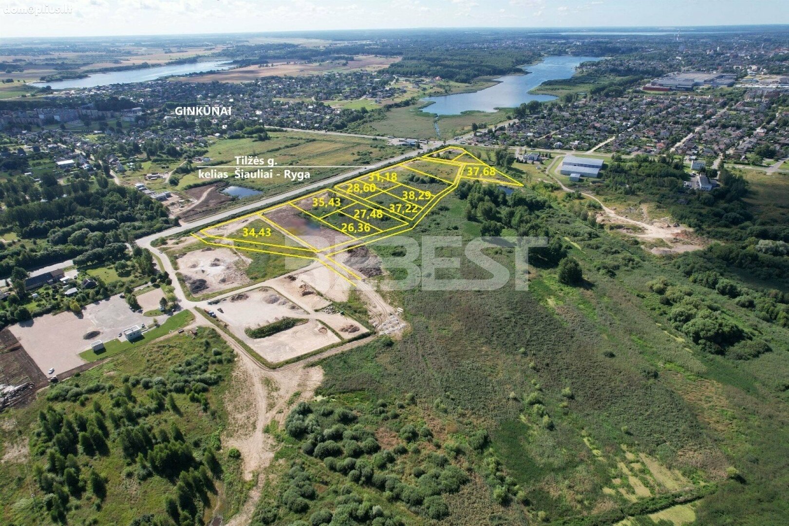 Parduodamas sklypas Šiauliuose, Gubernijoje, Tilžės g.