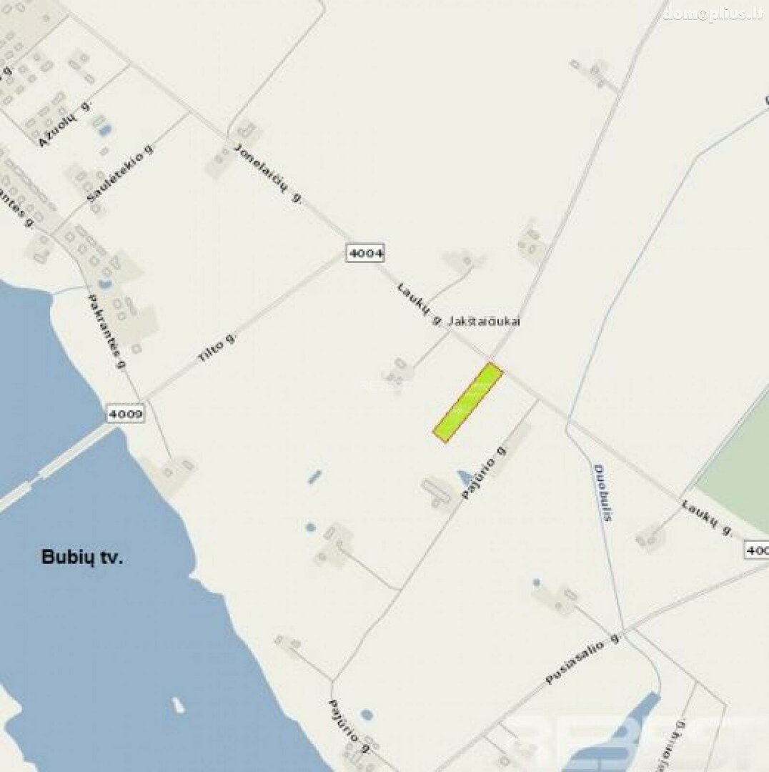 Parduodamas sklypas Šiaulių rajono sav., Jakštaičiukuose