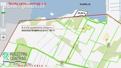 Parduodamas sklypas Šiaulių rajono sav., Gudeliuose