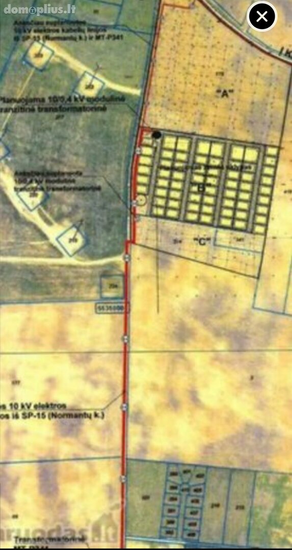 Land for sale Klaipėdos rajono sav., Peskojuose