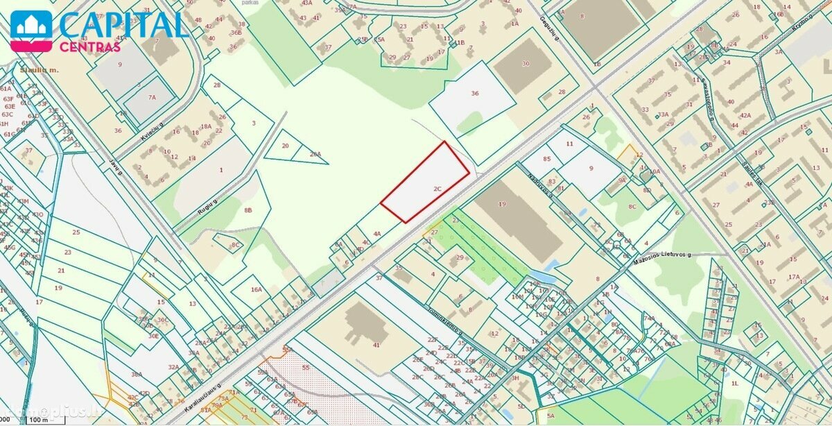 Parduodamas sklypas Šiauliai, Šiauliuose, Karaliaučiaus g.