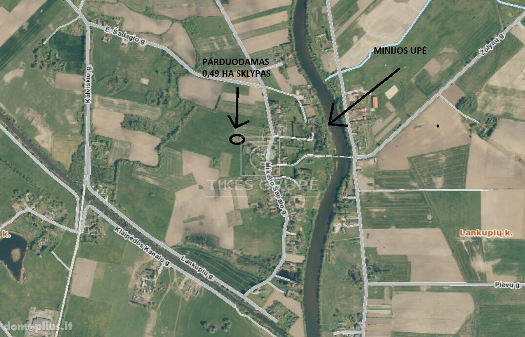 Parduodamas sklypas Klaipėdos rajono sav., Lankupiuose