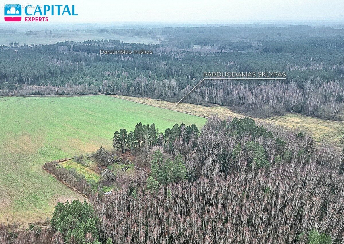 Parduodamas sklypas Kaišiadorių rajono sav., Darsūniškyje