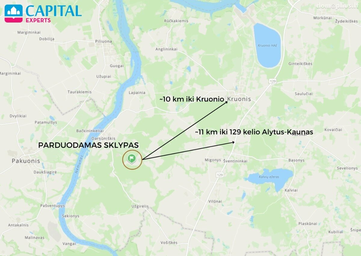 Parduodamas sklypas Kaišiadorių rajono sav., Darsūniškyje