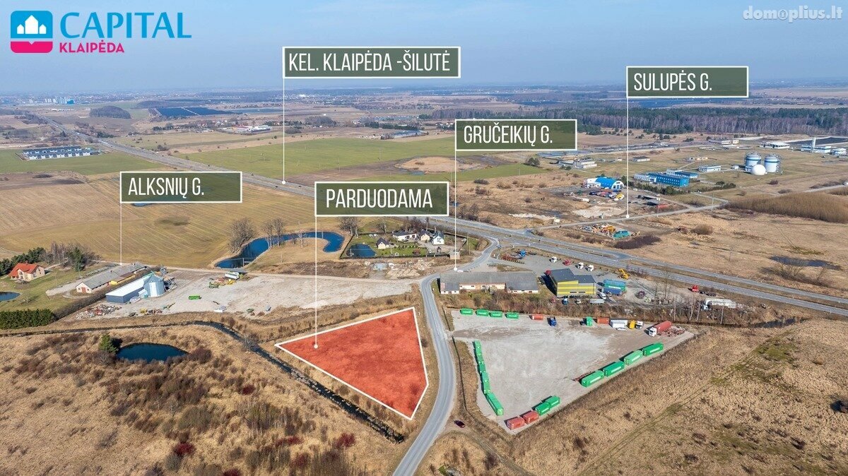 Parduodamas sklypas Klaipėdos rajono sav., Dumpiuose