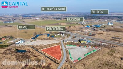 Land for sale Klaipėdos rajono sav., Dumpiuose