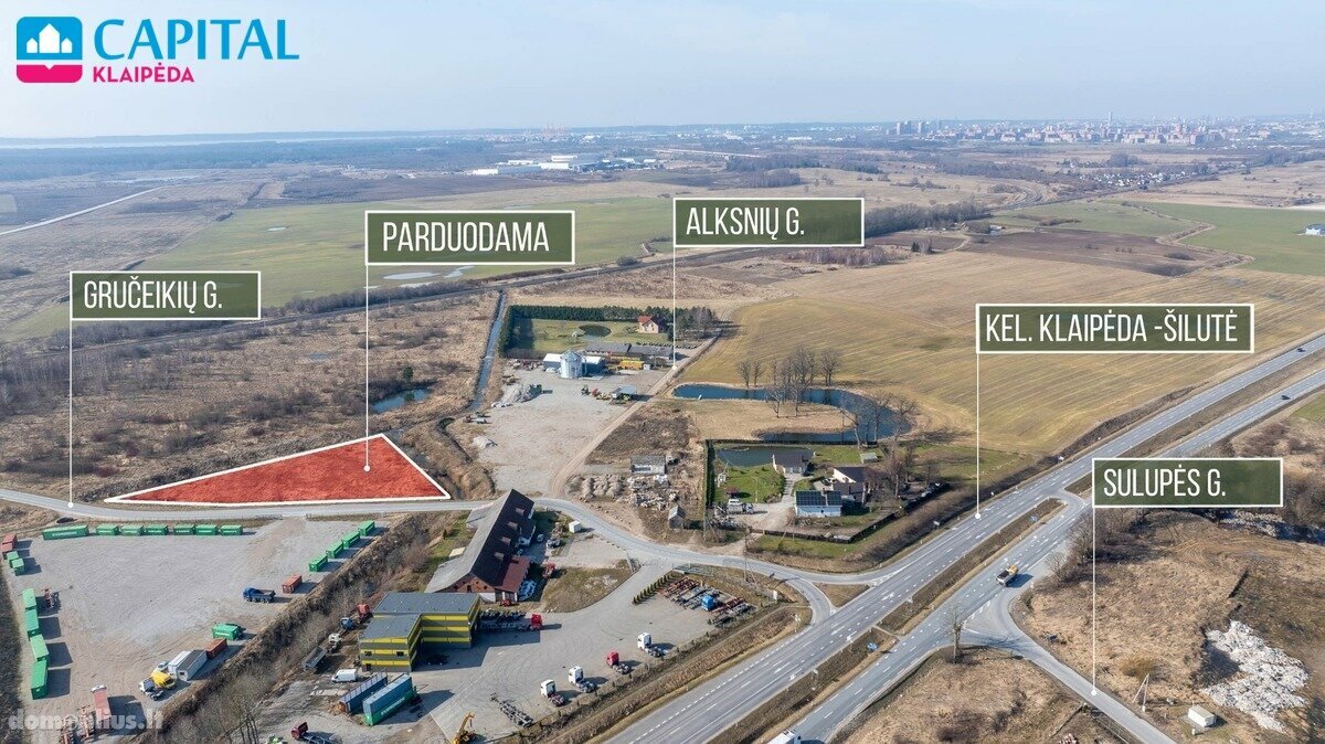 Parduodamas sklypas Klaipėdos rajono sav., Dumpiuose