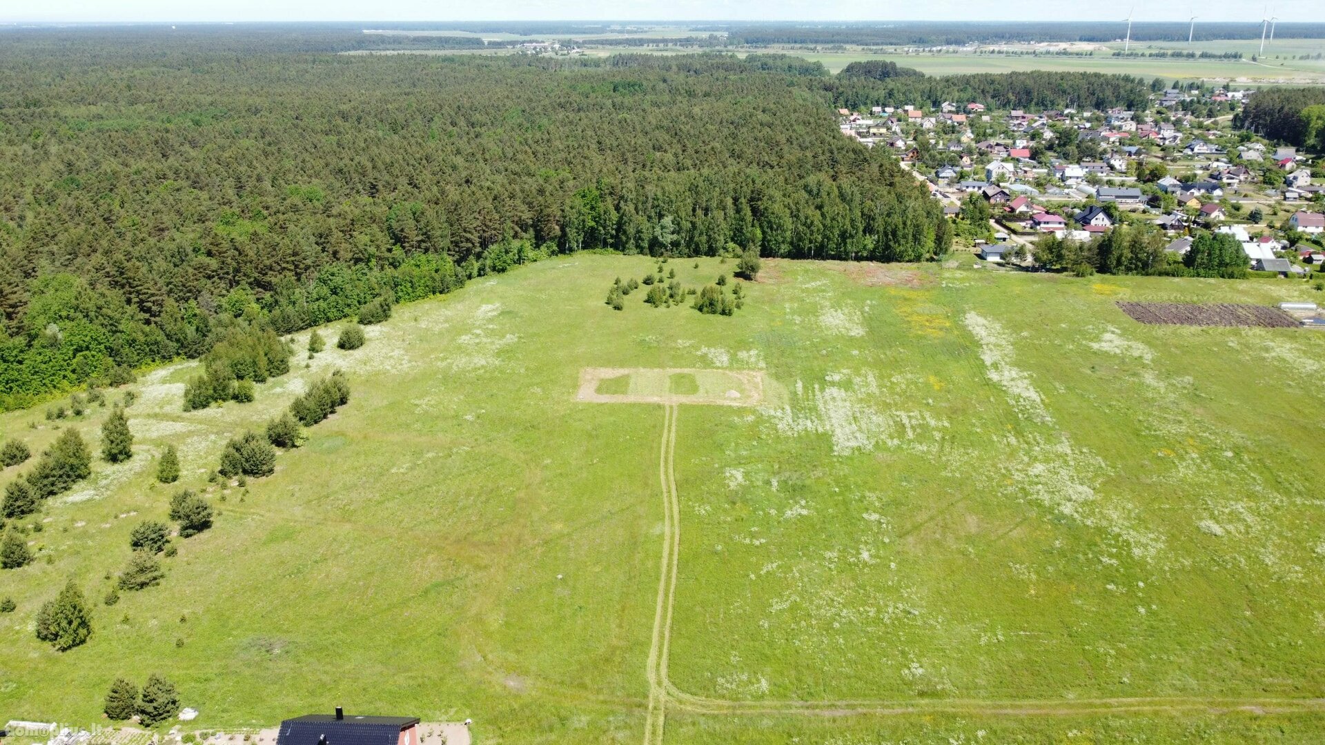 Parduodamas sklypas Kretingos rajono sav., Parąžėje, Gedimino g.