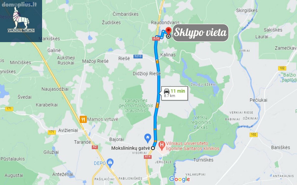 Участок Vilniaus rajono sav., Jadvygiškėse, Smėlio g.