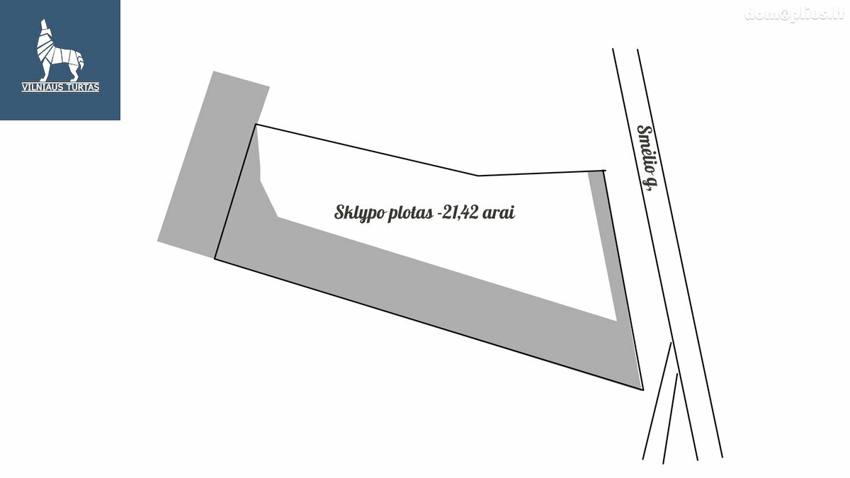Участок Vilniaus rajono sav., Jadvygiškėse, Smėlio g.