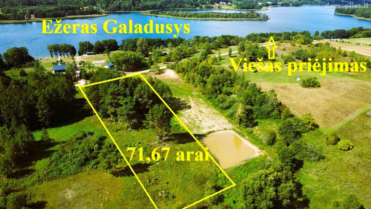 Parduodamas sklypas Lazdijų rajono sav., Beviršiuose, Galadusio g.