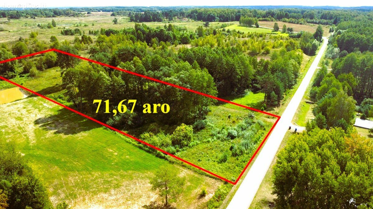 Parduodamas sklypas Lazdijų rajono sav., Beviršiuose, Galadusio g.