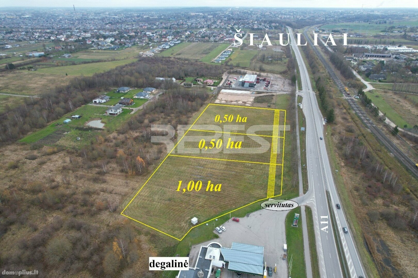 Parduodamas sklypas Šiaulių rajono sav., Vijoliuose, Vilniaus g.