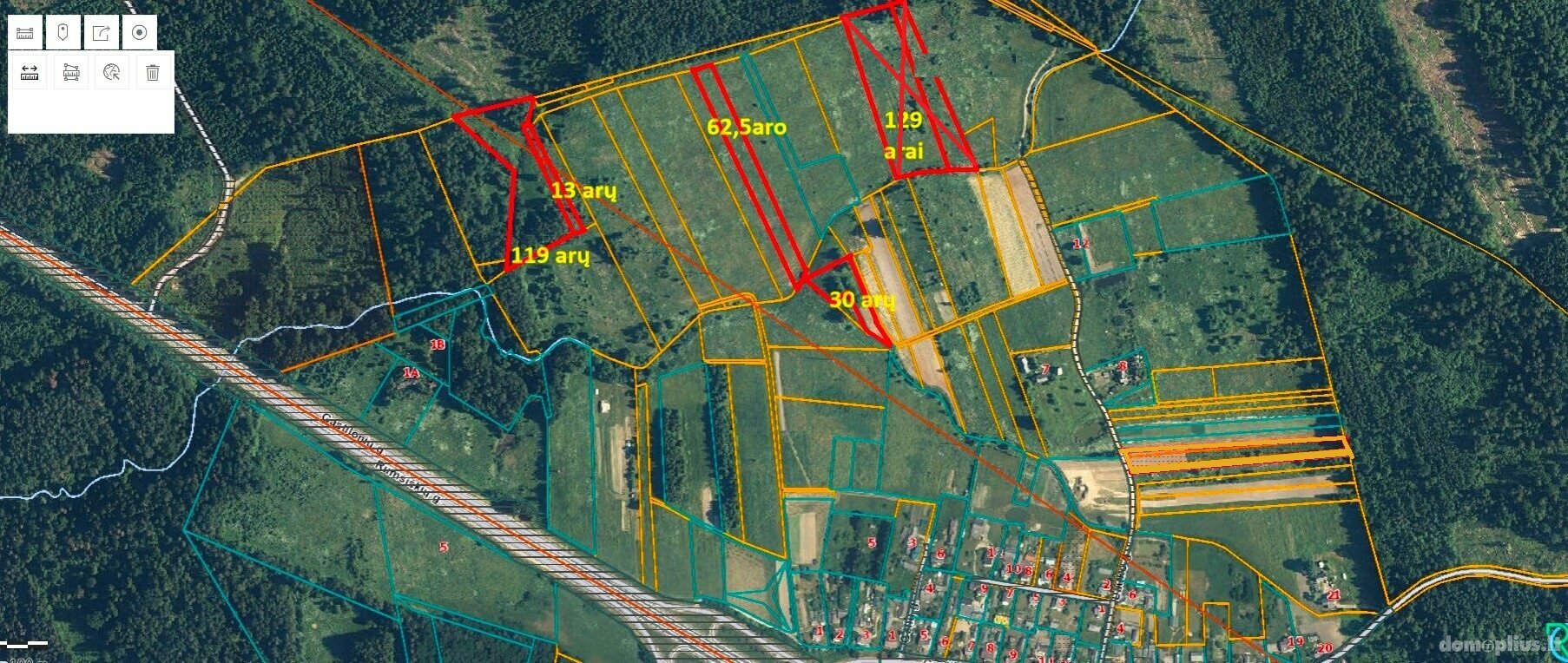 Parduodamas sklypas Kaišiadorių rajono sav., Grabučiškėse, Lauko g.