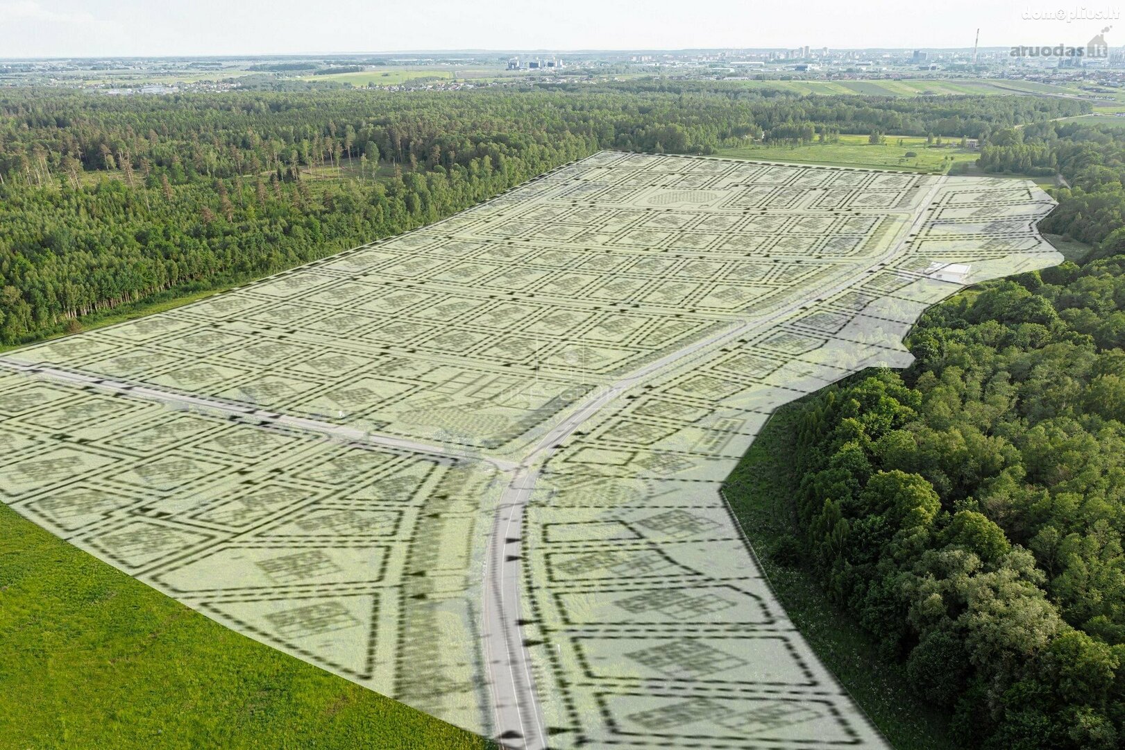 Parduodamas sklypas Klaipėdos rajono sav., Jakuose, Vasarojaus g.