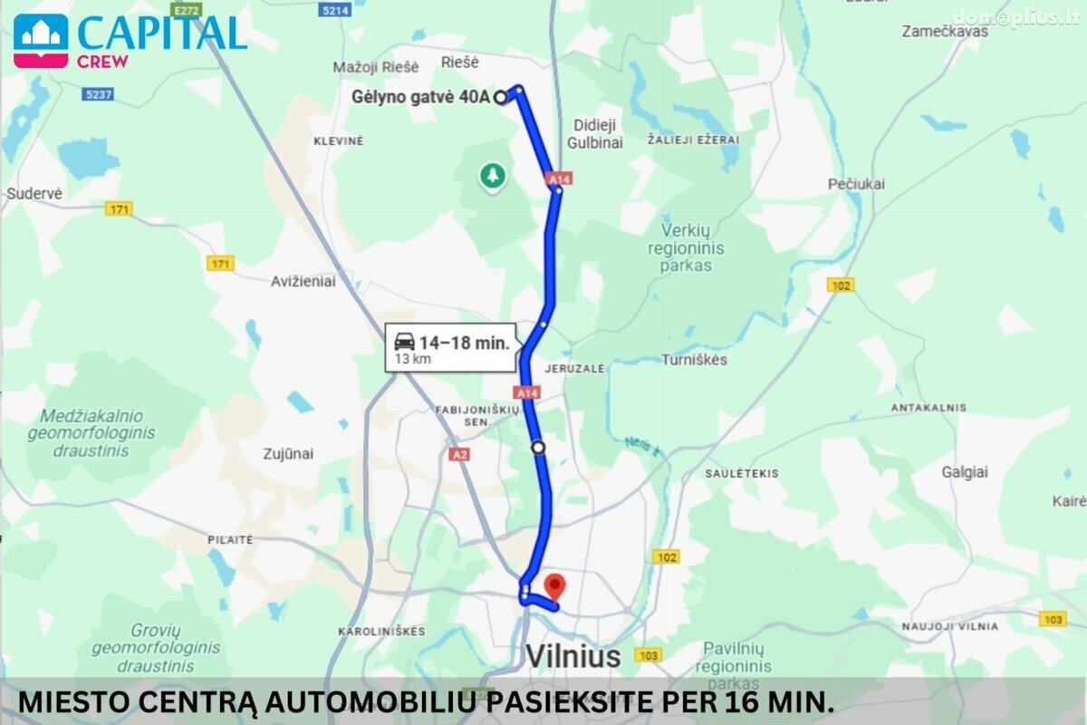 Land for sale Vilniaus rajono sav., Didžioji Riešė
