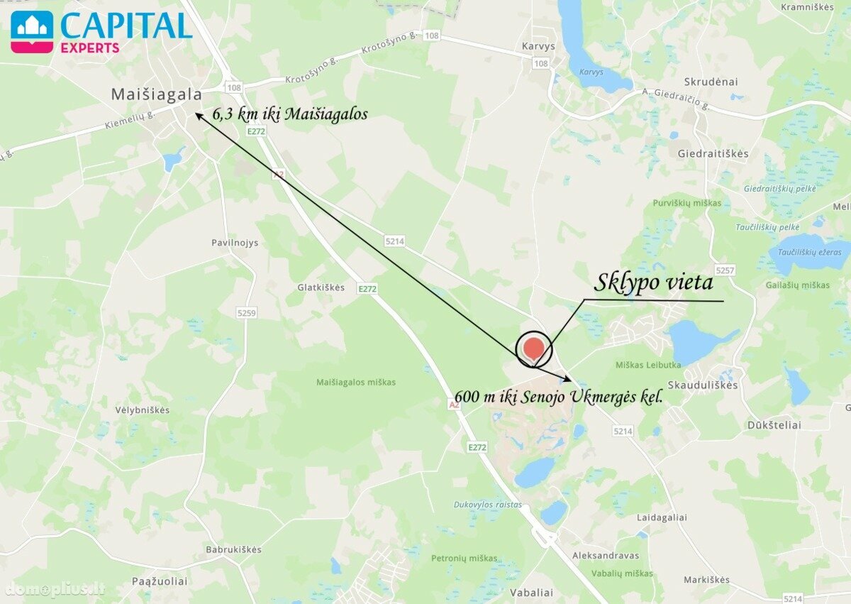 Land for sale Vilniaus rajono sav., Masionyse