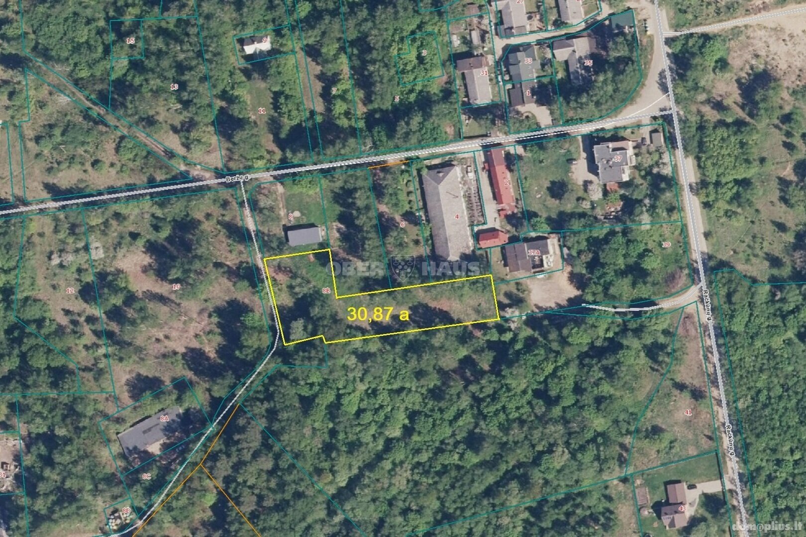 Parduodamas sklypas Trakų rajono sav., Račkūnuose