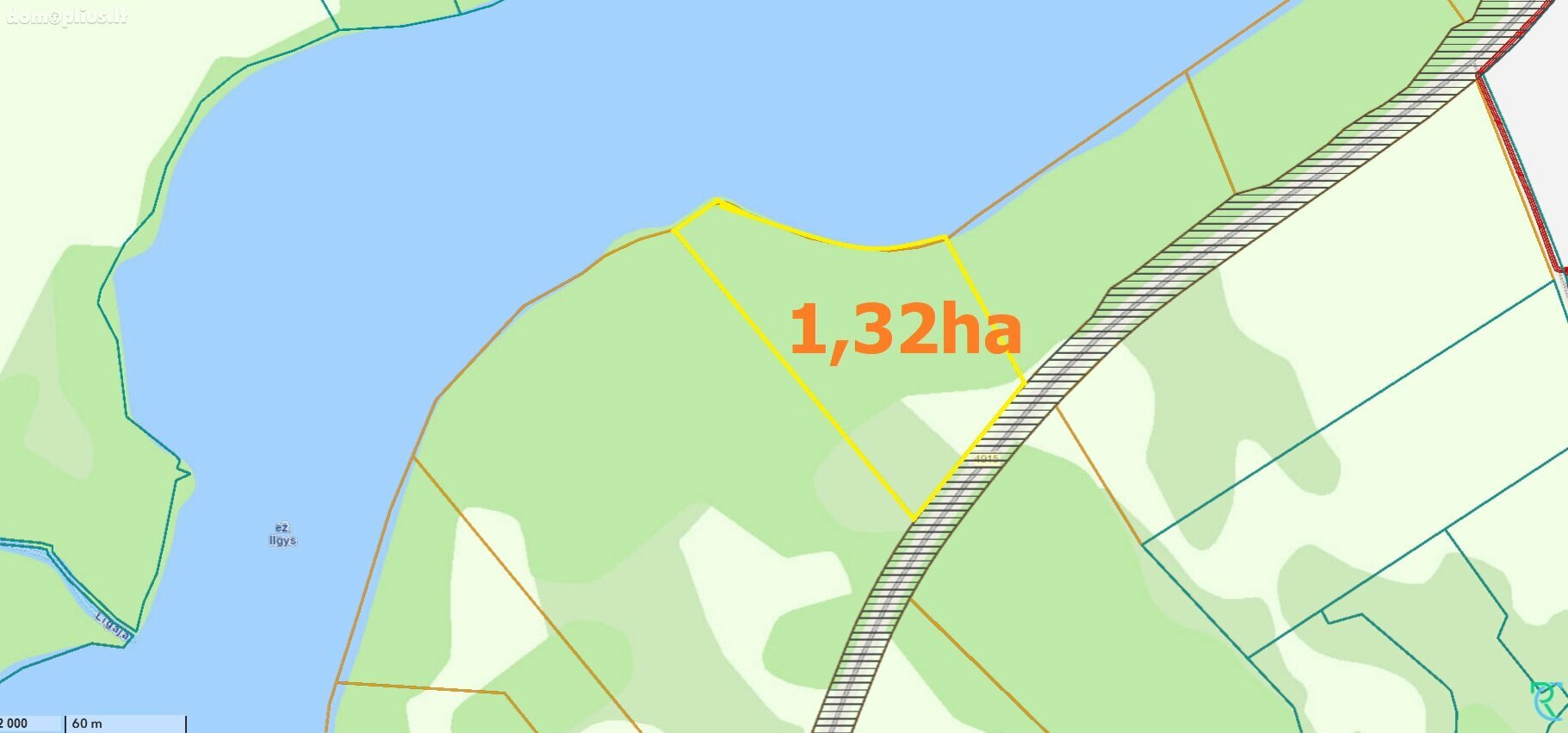 Parduodamas sklypas Utenos rajono sav., Brinkliškėse