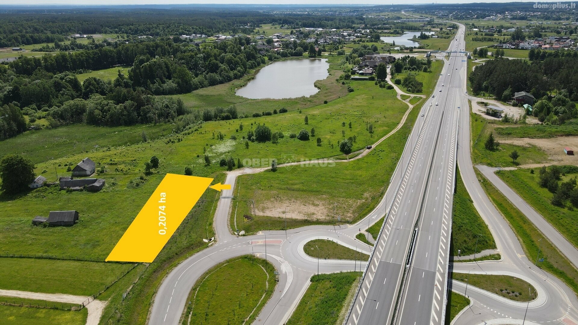 Parduodamas sklypas Vilniaus rajono sav., Paežeriuose