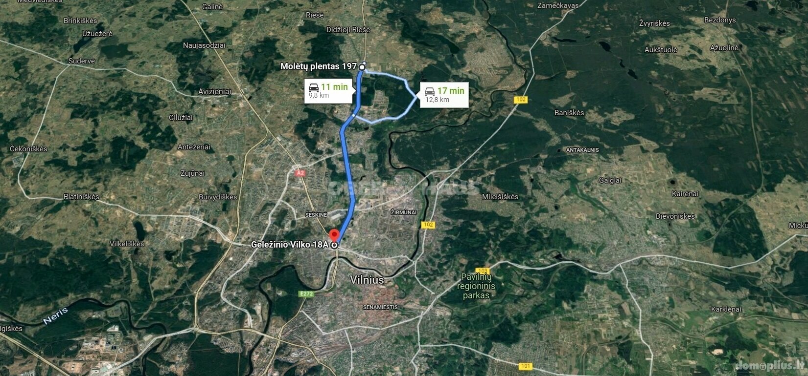 Land for sale Vilniaus rajono sav., Paežeriuose