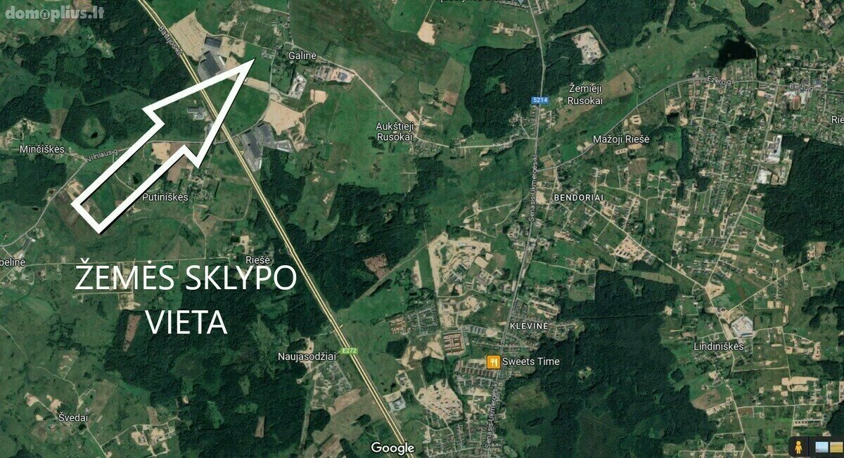 Parduodamas sklypas Vilniaus rajono sav., Galinėje