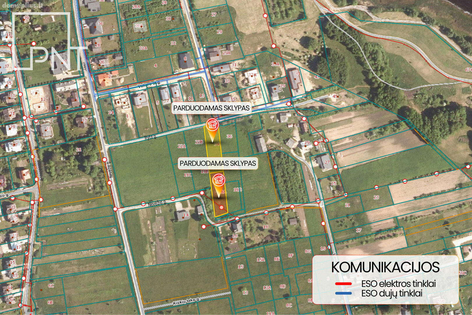 Land for sale Panevėžio rajono sav., Dembavoje, Ryto g.