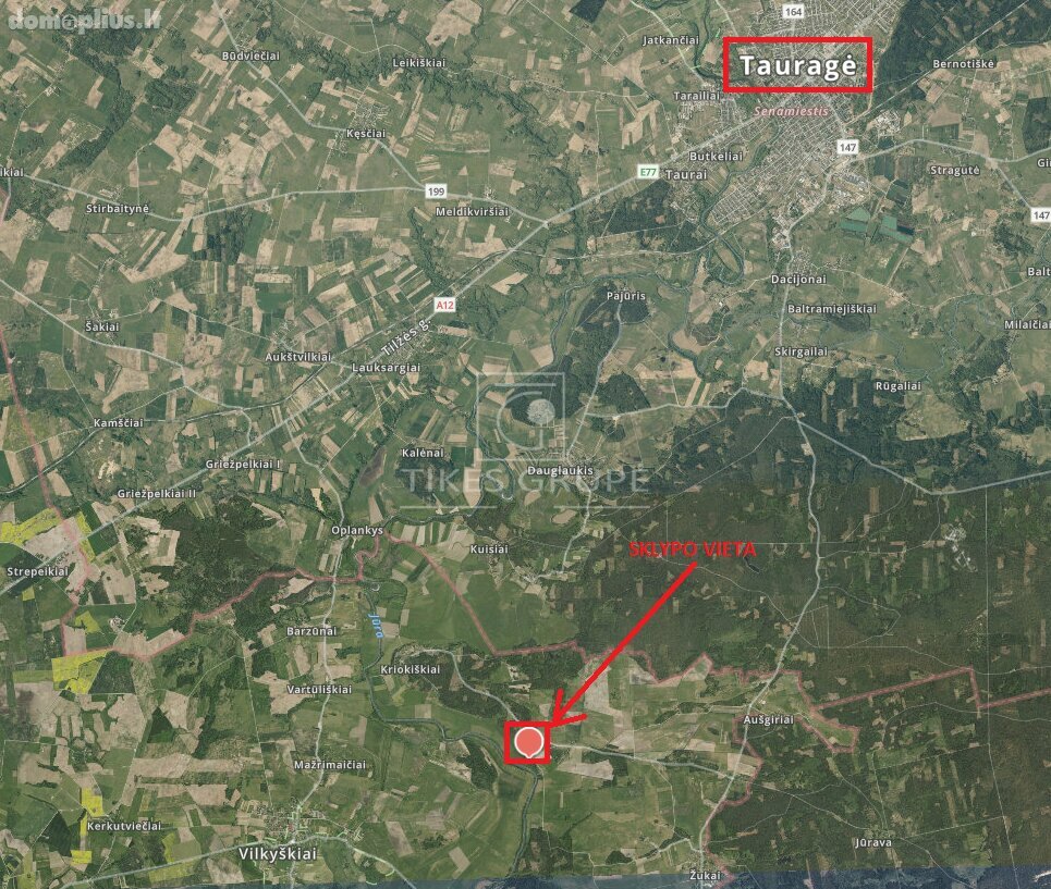 Land for sale Pagėgių sav., Žagmantuose