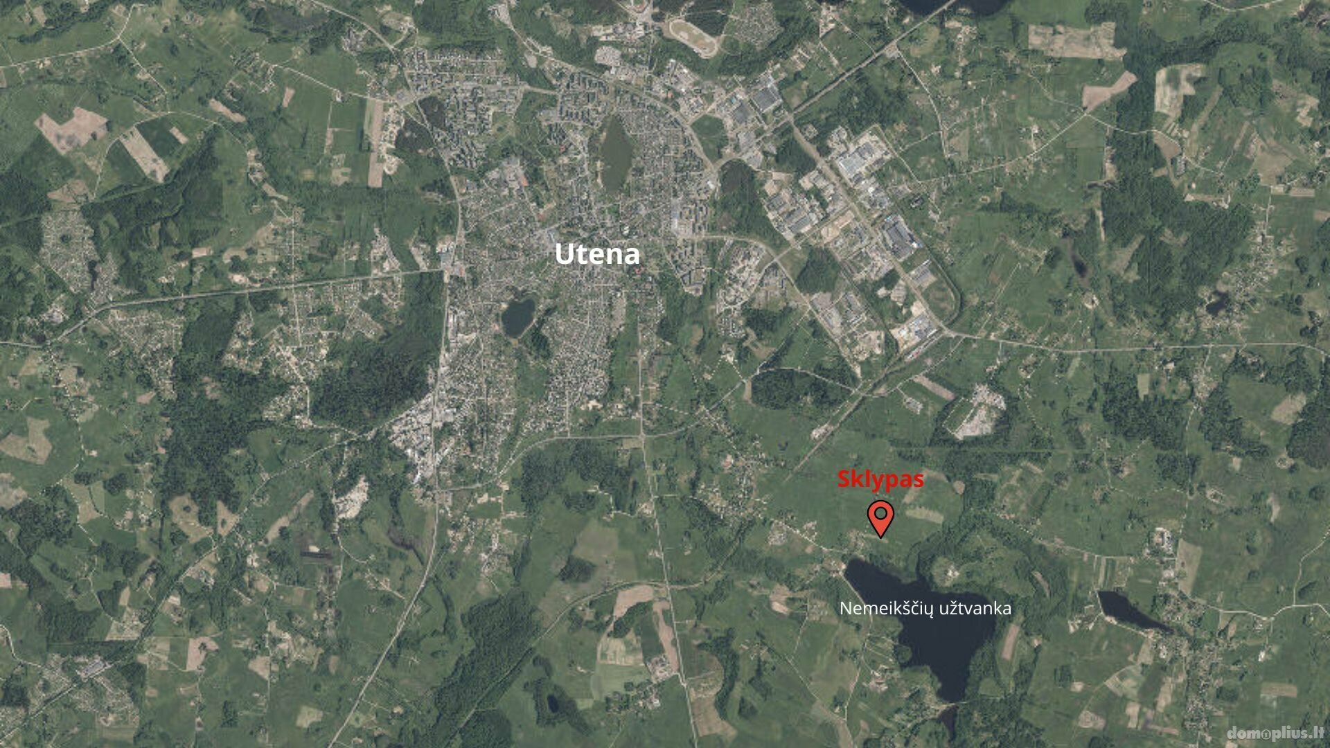 Parduodamas sklypas Utenos rajono sav., Nemeikščiuose