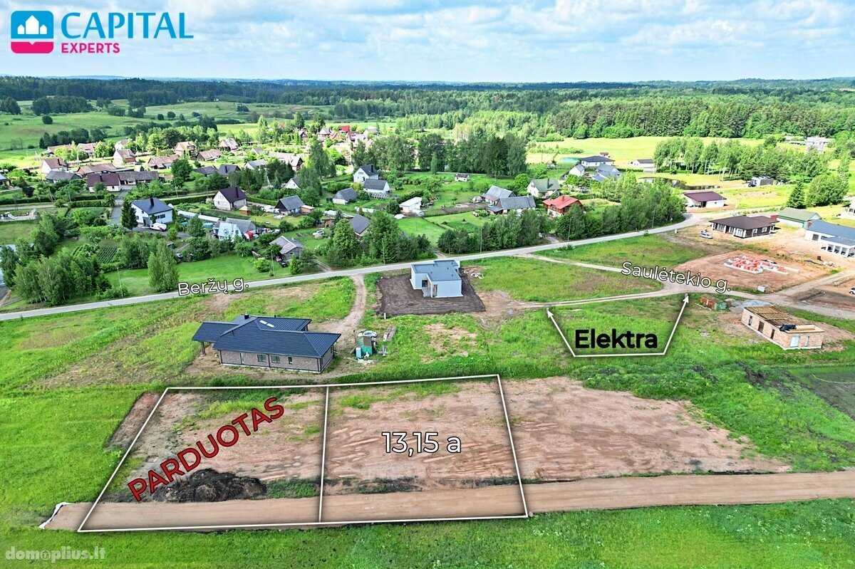 Parduodamas sklypas Vilniaus rajono sav., Pikeliškėse