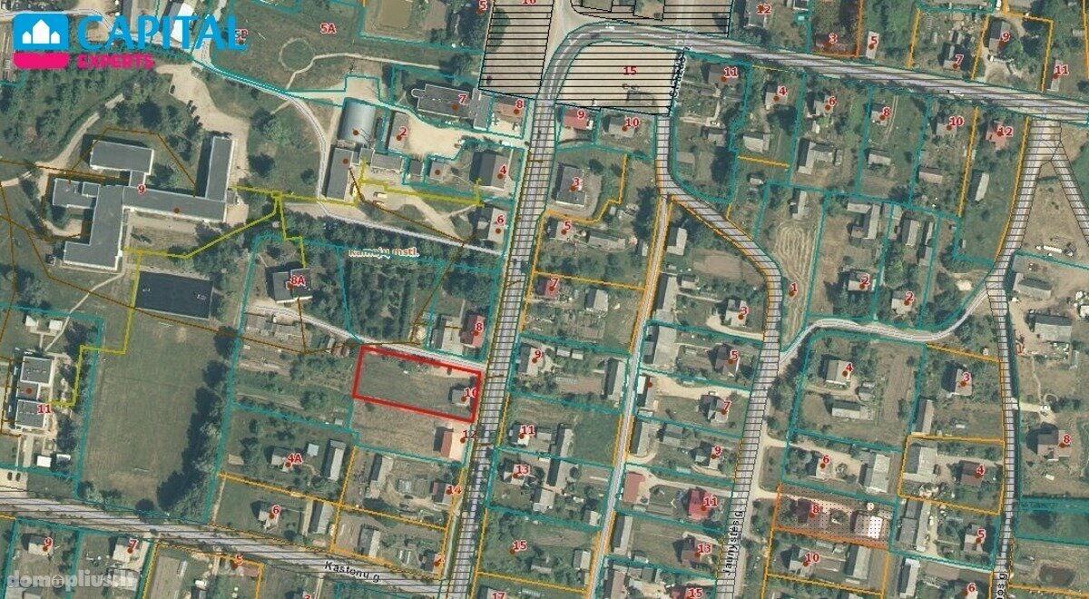 Parduodamas sklypas Rokiškio rajono sav., Kamajuose