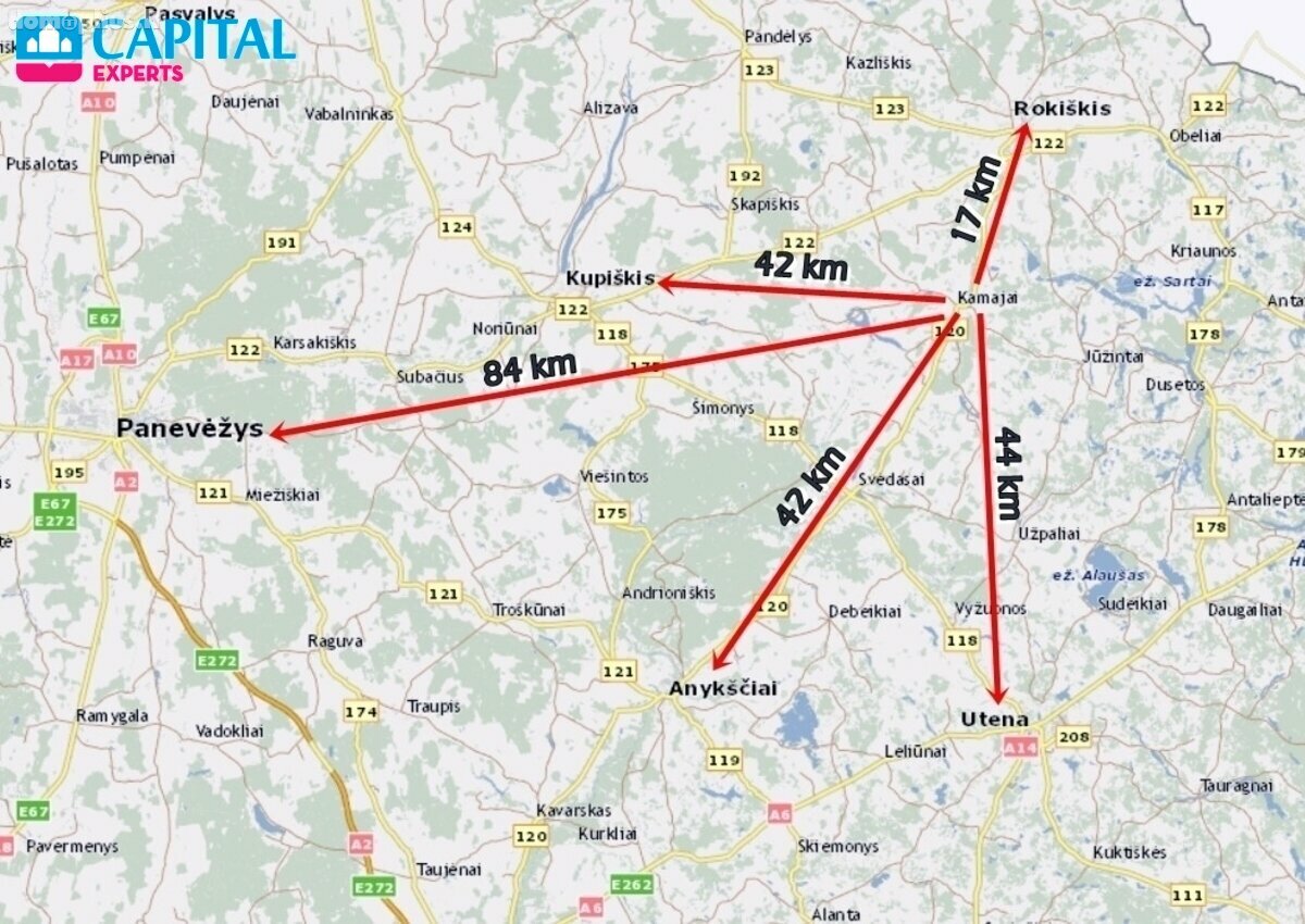Parduodamas sklypas Rokiškio rajono sav., Kamajuose